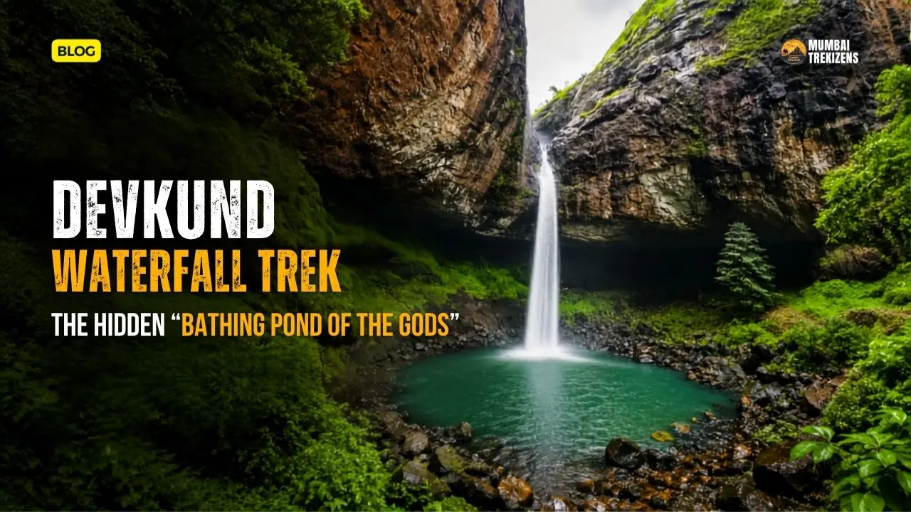 Devkund waterfall emerald pool bathing pond of gods