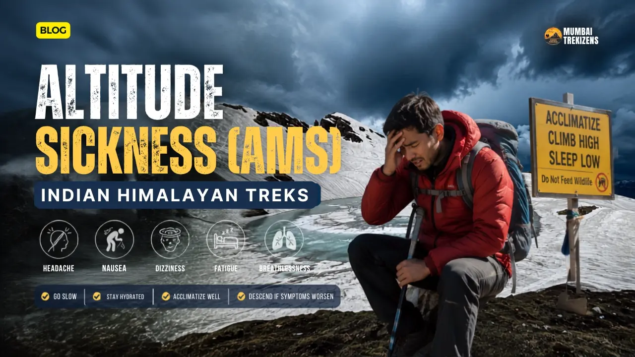 altitude sickness on Indian Himalayan treks
